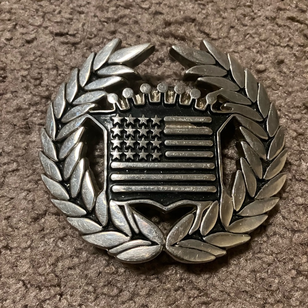 Vintage Famous Cadillac Belt Buckle Gem